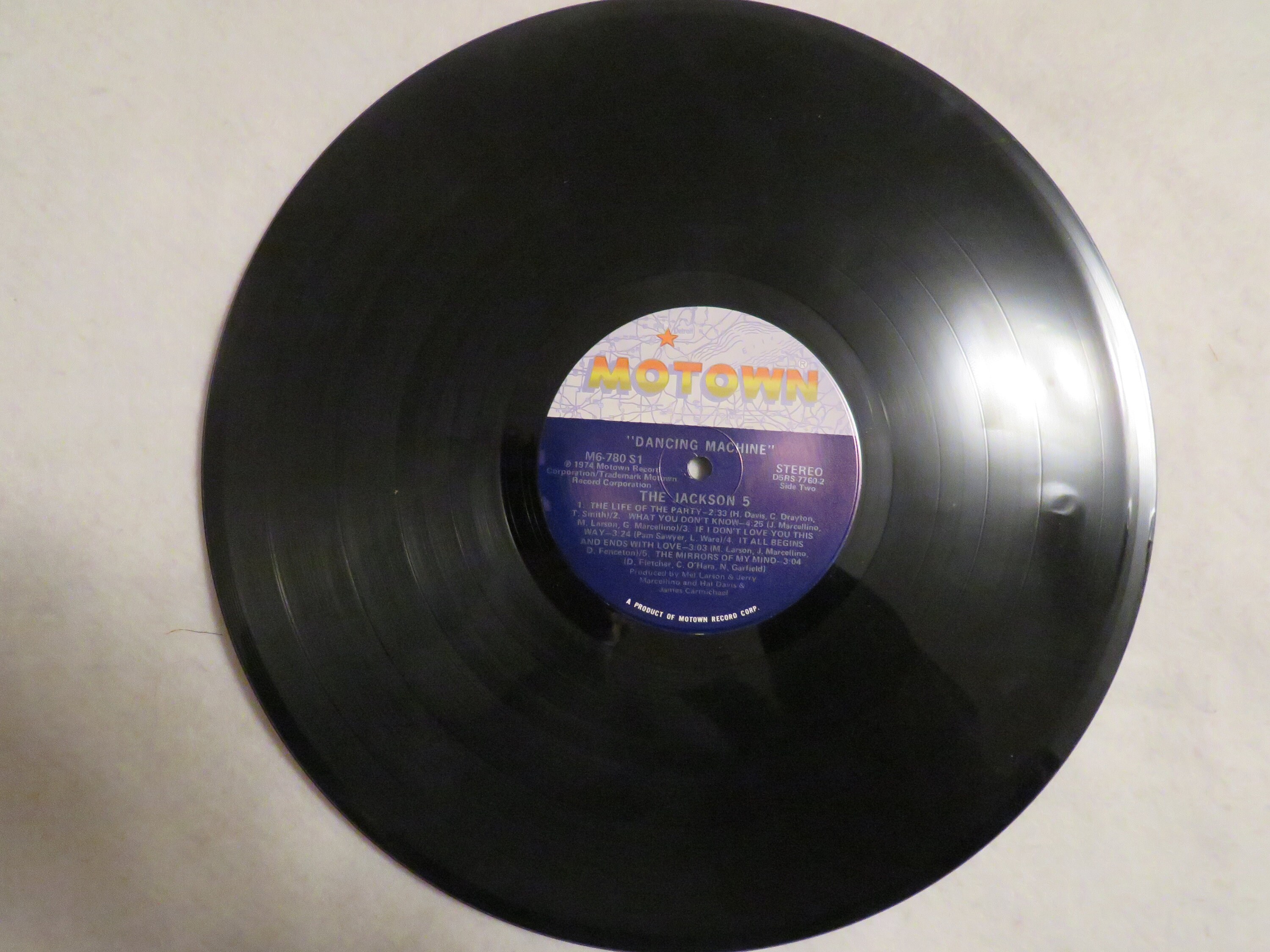 1974 Vinyl LP JACKSON 5ive--