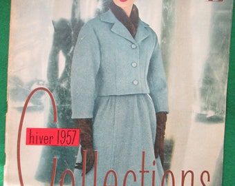 1957 Revista COLECCIONES ELLE/París, Francia