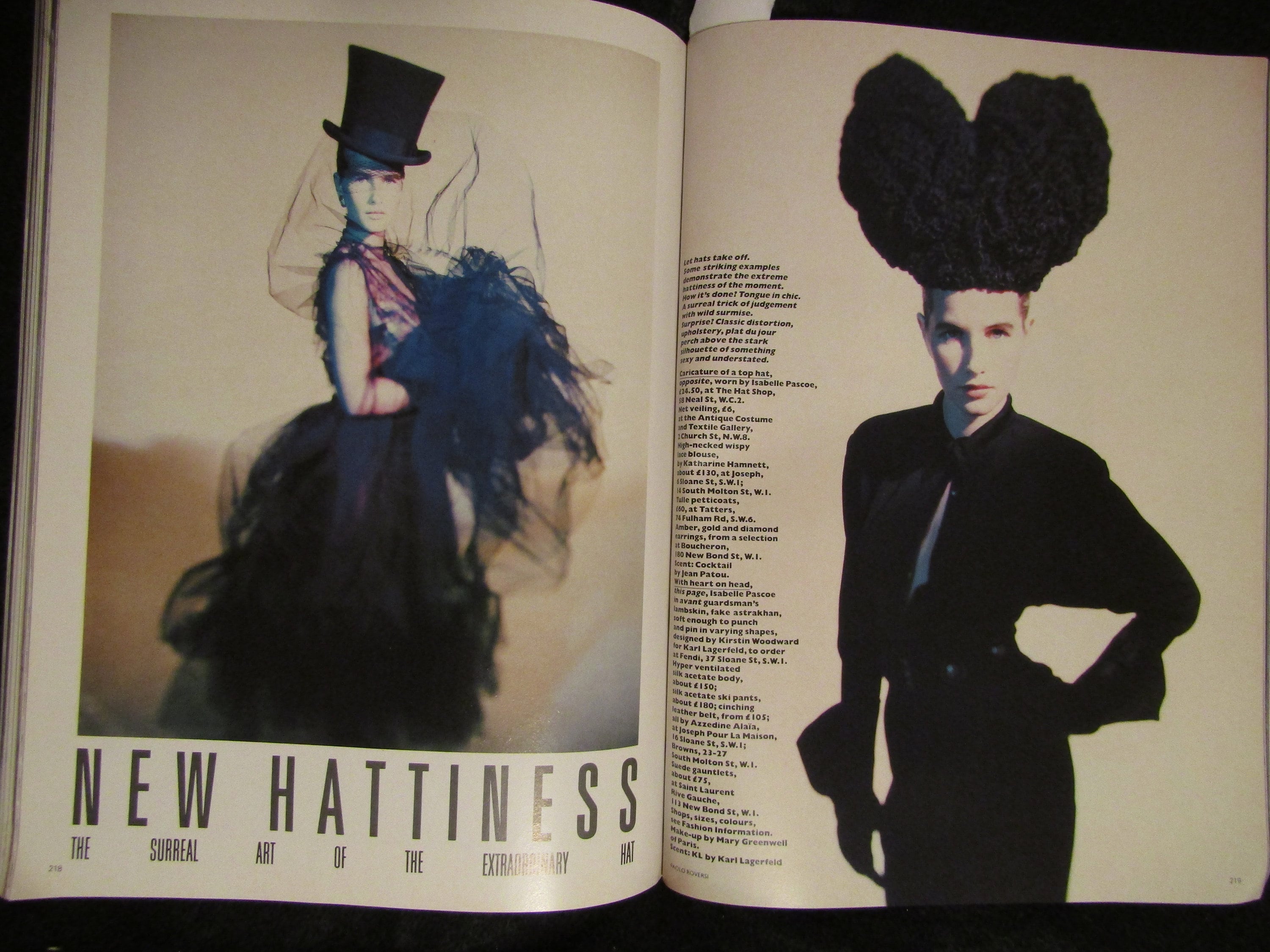 November 1985 VOGUE MAGAZINE - Etsy