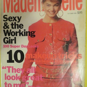 October 1990 MADEMOISELLE MAGAZINE