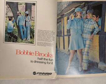 Bobbie Brooks ad, Seventeen, October 1965