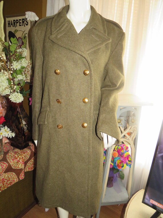 Double breasted military wool coat 1967# Double breasted military wool coat 1967#