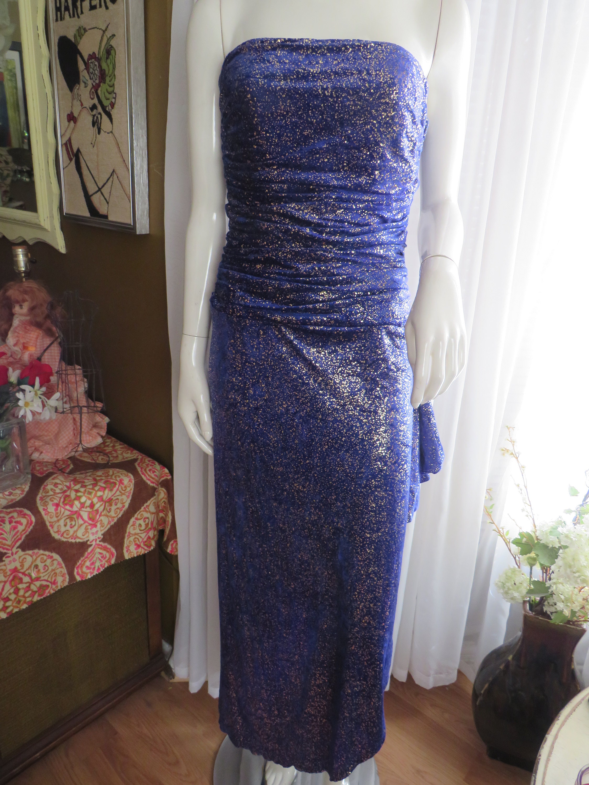 Janine Vintage Dress - Etsy Janine Vintage Dress - Etsy