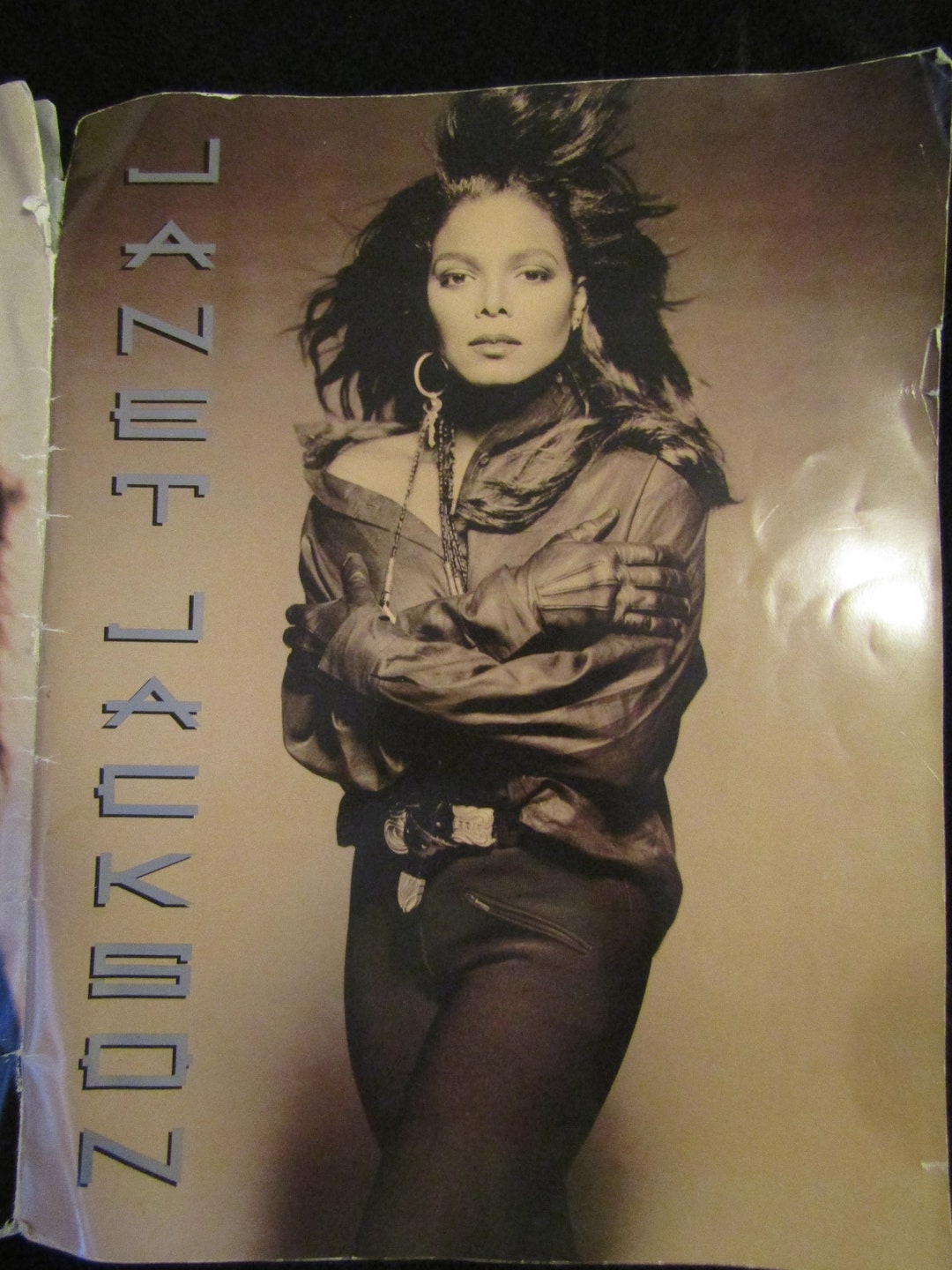 1990 Autographed JANET JACKSON 1990 Autographed JANET JACKSON