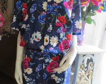 ヴィンテージ　花柄　ショートオール ヴィンテージ レディース 花柄 ショートロンパース by 