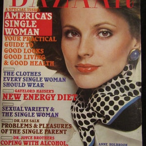 March 1975 HARPER&#39;S BAZAAR MAGAZINE