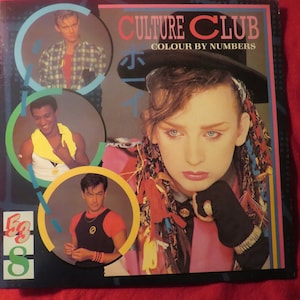 1983 12&quot; Vinyl Album CULTURE CLUB &quot;&quot;Farbe nach Zahlen&quot;&quot;
