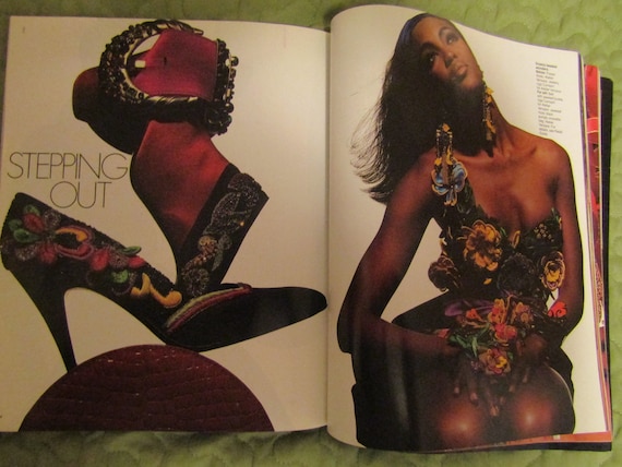 December 1990 ELLE MAGAZINE - Etsy