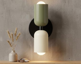 Modern Wall Sconce Bathroom Light Fixture Install Bedroom Lighting Hallway Accent Mounted Design Architectural Style Contemporary Interior