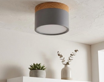 Led Ceiling Spotlight Dimmable Downlight Surface Mount Light Fixture Modern Aluminum Nordic Ceiling Light Hallway Foyer Lighting Overhead