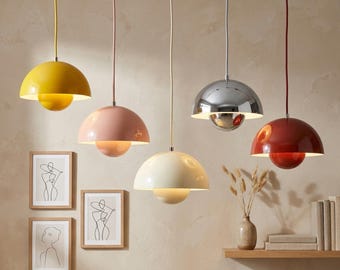 Minimalist Pendant Light Fixture Modern Ceiling Lamp Dining Room Hanging Sculpture Bedroom Lighting Statement Piece Contemporary Design