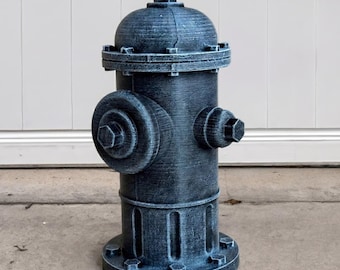 Realistic Fire Hydrant Figurine Stone Urban Sculpture Outdoor Garden Decor City Accent Lawn Ornament Patio Yard Gift Idea