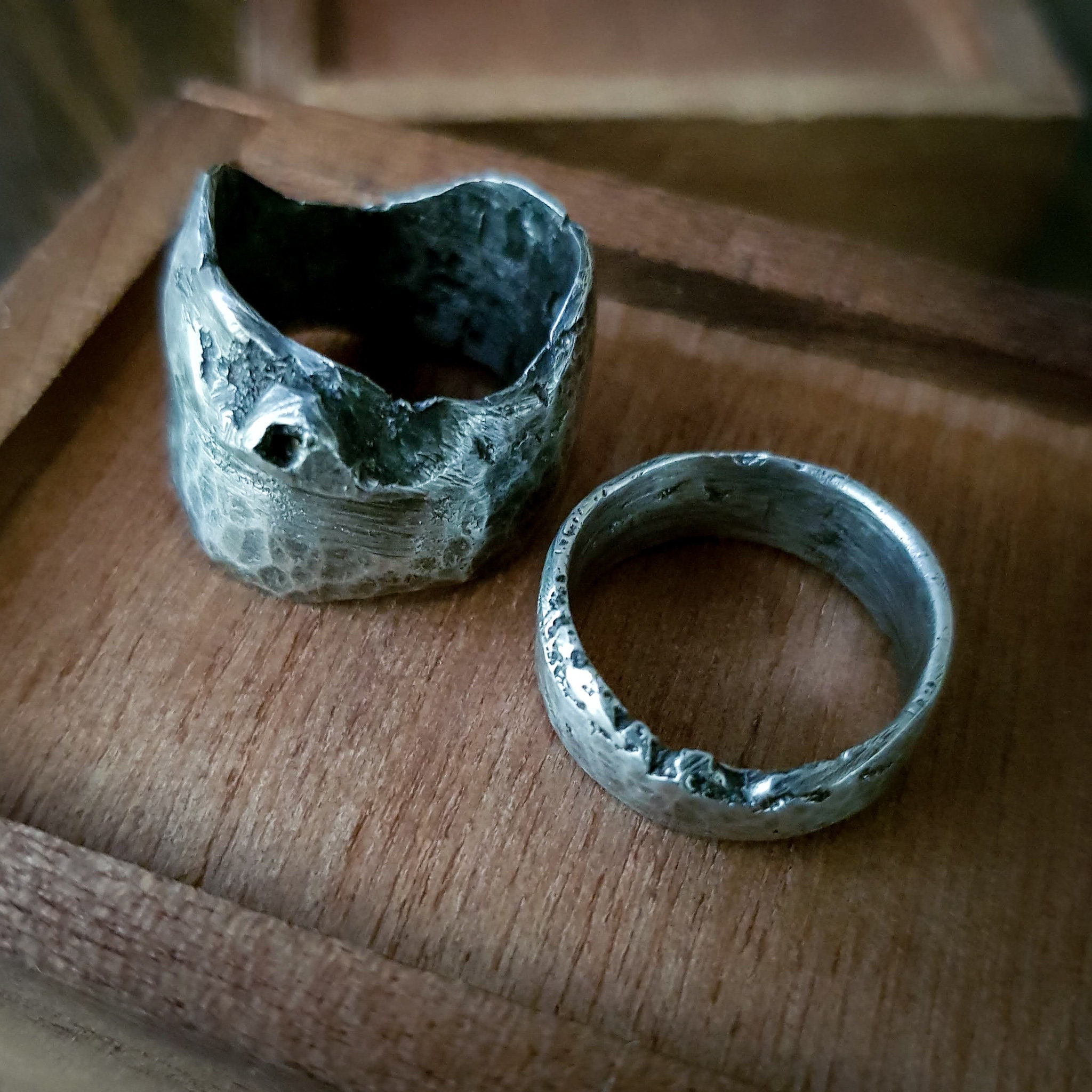 Pewter ring hot sale