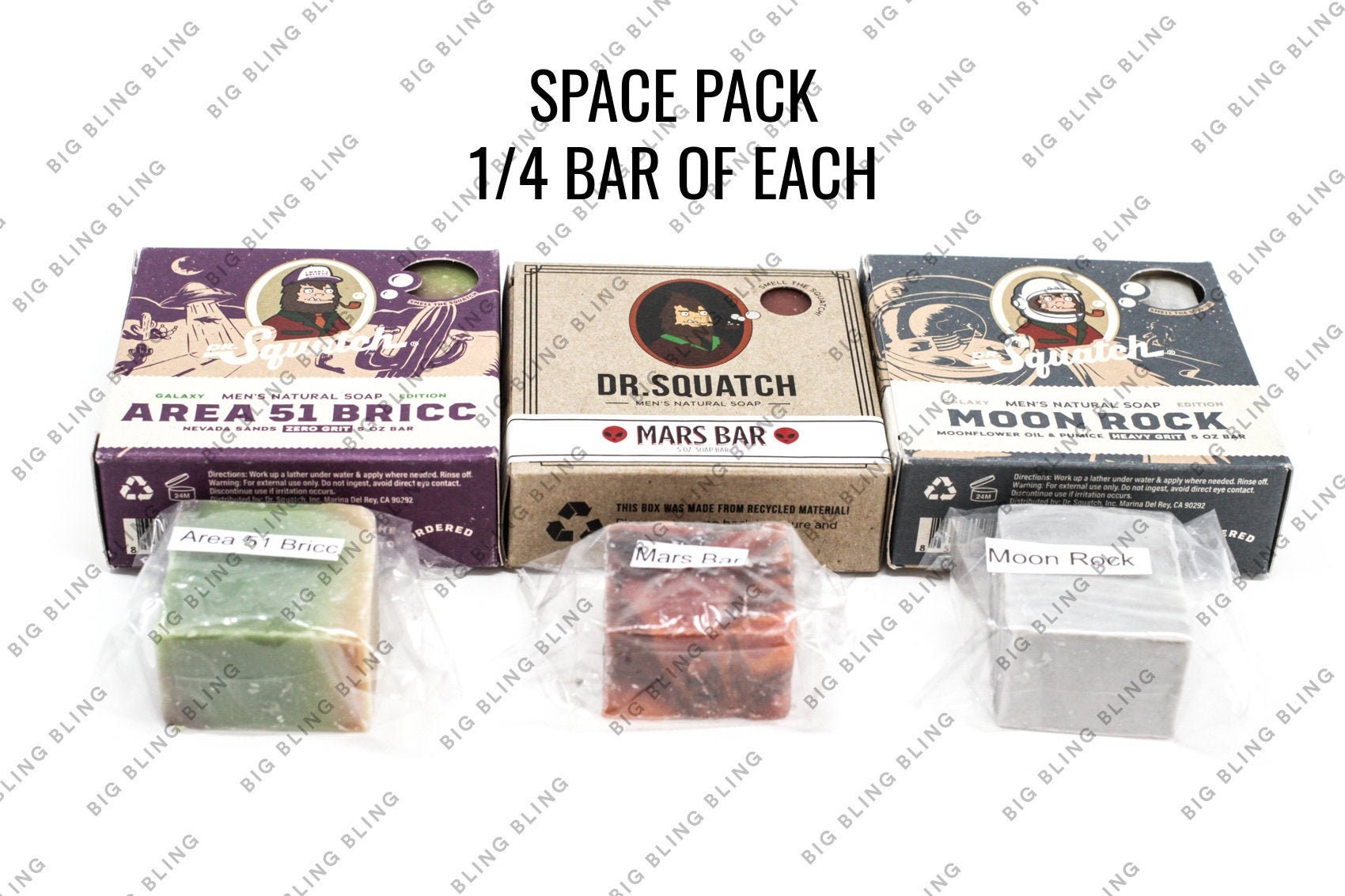 Dr. Squatch Soaps STAR WARS LIMITED Edition Full Bars or Samples Fast Ship  