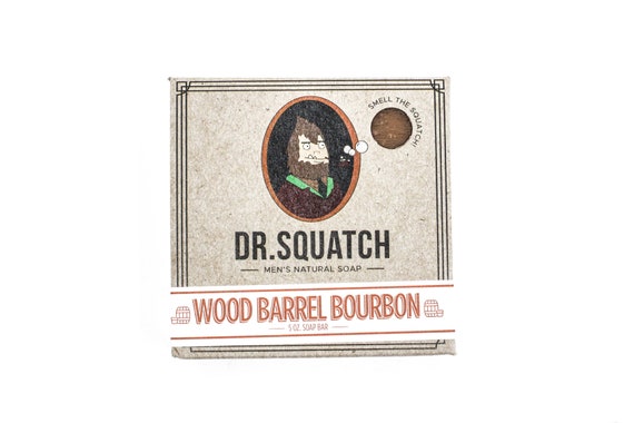 Dr. Squatch All Natural Bar Soap for Men, 3 Bar Variety Pack, Wood