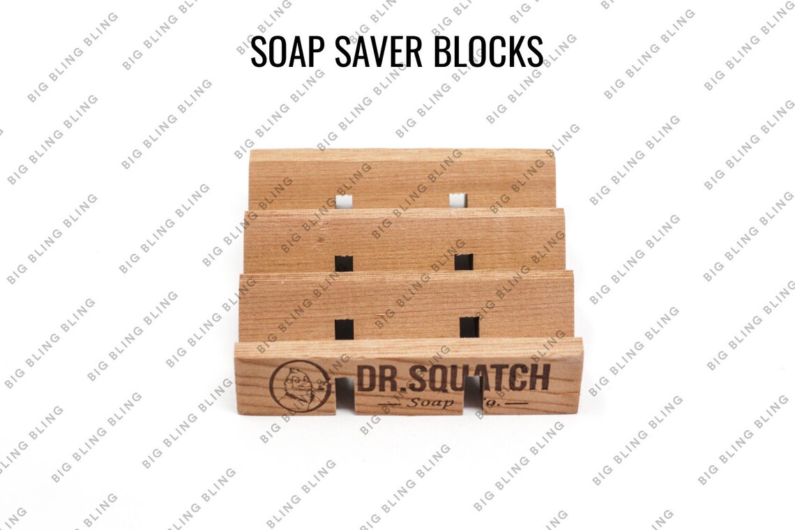 Dr Squatch Soap Saver Wooden Trays Extends the Life of Your Etsy