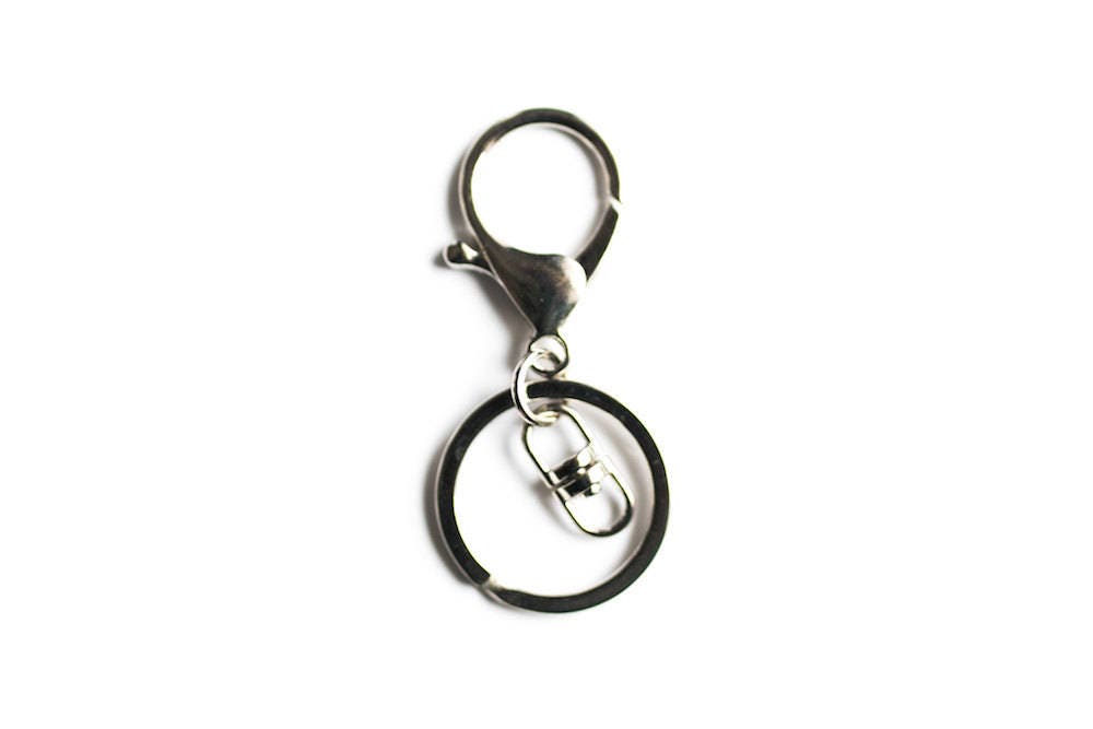 10 pcs/lot Split Key Ring with Chain and Jump Rings 60mm Long Round Split  Keychain Keyrings Jewelry Making Bulk 3 Sizes(Antique Bronze,  30mm(1.18inch)) 
