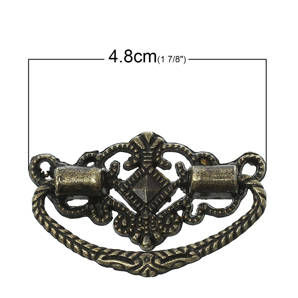 Bronze Handles for Boxes Antique Tone 48x24mm 2 or 10 Etsy