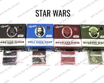 Dr. Squatch Soaps - STAR WARS -  LIMITED Edition - Full Bars or Samples - Fast Ship