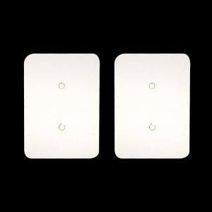 50 Tarjetas de exhibición de pendientes - Blanco - 35x25 mm - Se envía INMEDIATAMENTE - Suministros para la fabricación de joyas - P32