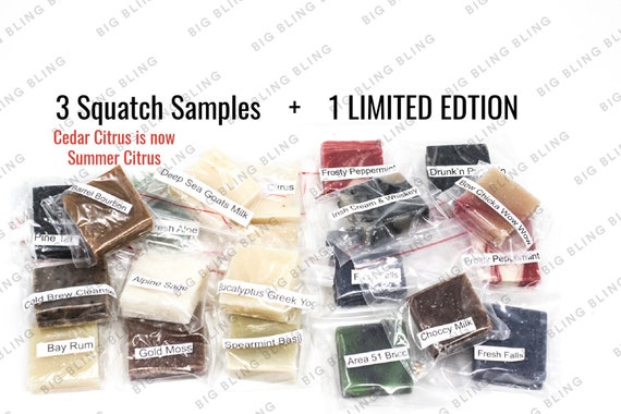 Dr. Squatch Soap Samples 3 1 FREE LIMITED EDITION Sample 