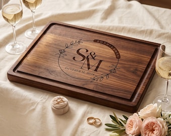 Personalized Wedding Couple Name Board, Wedding Gift For Couple, Engagement Gift For Him, Customized Wedding Board Gift, Housewarming Gift