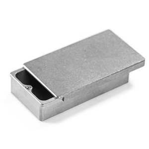 EDC Container Titanium/Brass Slide Storage Box