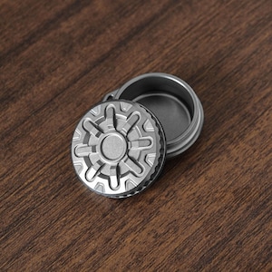 Wanersen Titanium Pill Case Pocket Pill Box Waterproof Container image 6