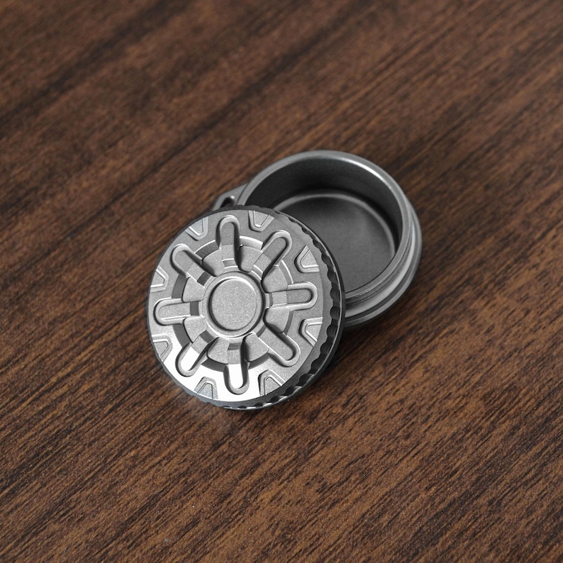 Wanersen Titanium Pill Case Pocket Pill Box Waterproof Container image 6
