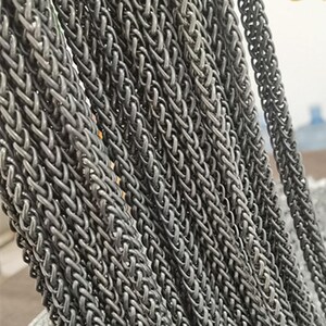 純チタン製チェーンネックレス／ブレスレット – 低アレルギー性、超軽量、EDC（日常携帯）チタンジュエリー（直径7mm） 画像 13