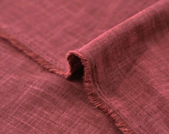 Japanese fabric solid red hand-dyed, Japan artisant fabrics, Sewing Crafts, Sashiko, dyed by hand