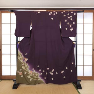 Purple Japanese Kimono - Etsy