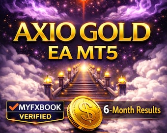 AXIO Gold EA MT5 | Zautomatyzowany robot skalpujący | Pobierz inteligentnego doradcę Forex