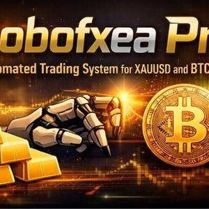 Robofxea Pro V1.2 MT5 EA | 高度なゴールド＆ビットコインブレイクアウト取引ロボット | 低リスクFX