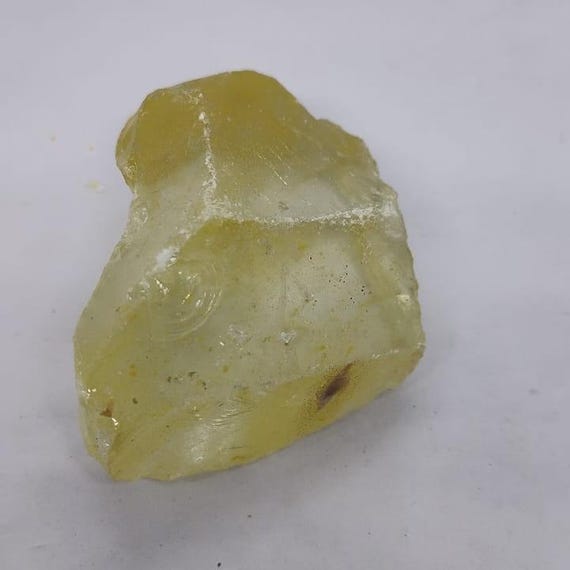 Raw Lemon Quartz Crystal 500-600 CT, Large Yellow Quartz Stone, Natural Healing Gemstone, Citrine Color Mineral Specimen, Spiritual Gift