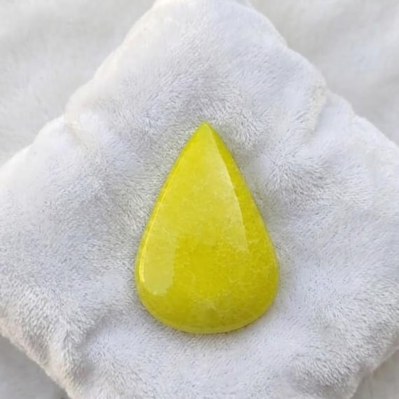 Pear Shape Yellow Sapphire 300-400CT, Loose Faceted Gemstone, Teardrop Pear Cut Sapphire Stone for Setting, DIY Jewelry Making, Ring Stone