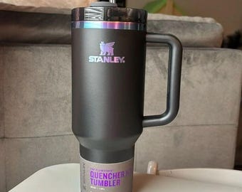 Stanley Black Chroma 40 oz Tumbler IN HAND