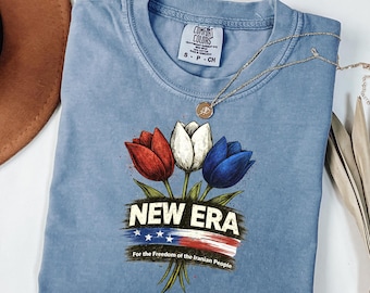 Camiseta New Era Iran Freedom, Por la libertad del pueblo iraní, Camiseta estampada de solidaridad patriótica, Camiseta de apoyo a las protestas