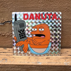Klaus Danuta Square Retro Prism Sticker