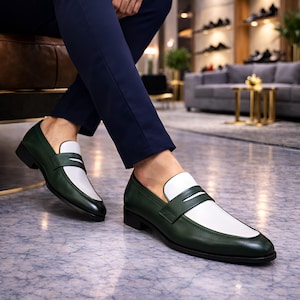 Emerald Green Dress Shoes Men - Etsy