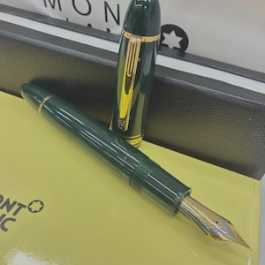 Green Montblanc Pen - Etsy