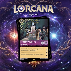 lorcana card maker Custom People will feel our love