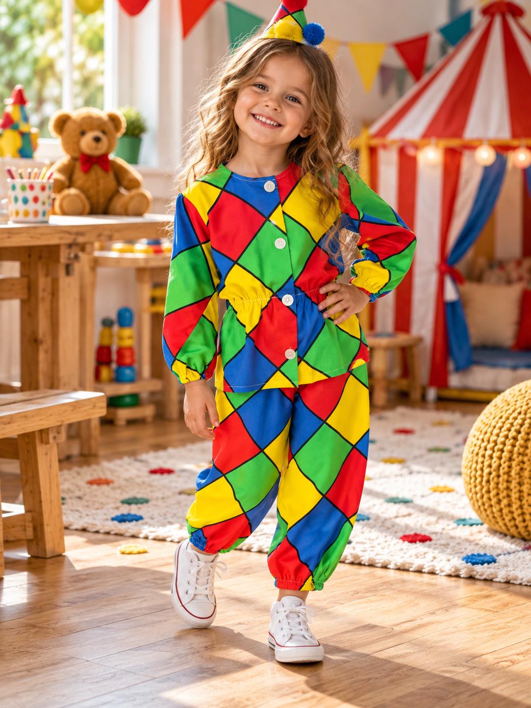 ♡clown ピエロ　ハロウィン　ベビーキッズヘアクリップ　ヘアゴム　ヘアピン Pierrot Baby Costume - Etsy