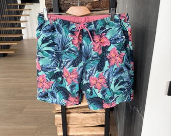 XL-zwemshort voor heren met tropische print en zomerstrand Marks & Spencer