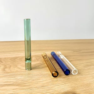 4 inch glazen one-hitter-pijp – klein zakpijpje borosilicaattabak