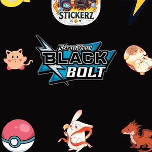 Scarlet & Violet | Black Bolt Printable Binder Placeholders Master And Complete Set Inserts | Collector Checklist.