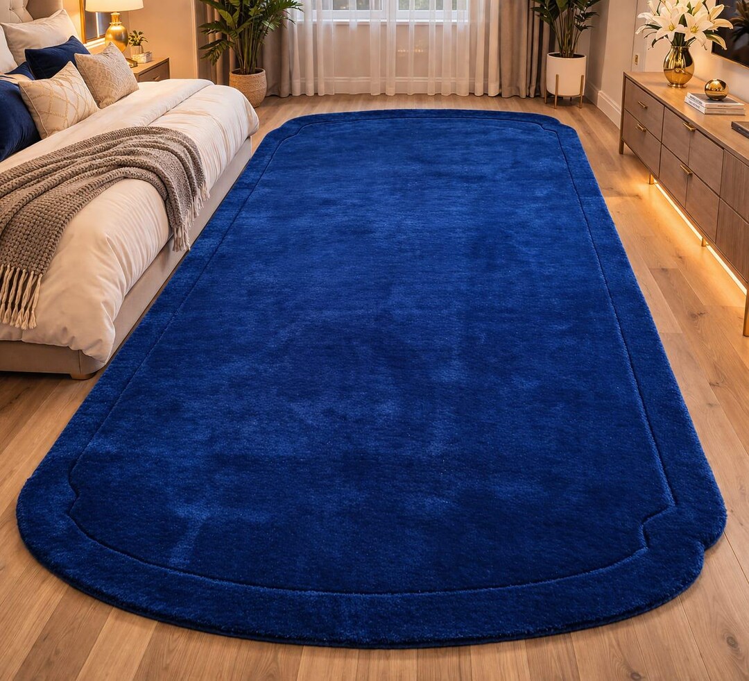 Cool Review About Plush Blue Area Rug