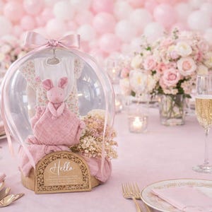 Arreglo de regalo con globos artesanales: Niña