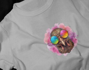 Turkey with Rainbow Sunglasses T-Shirt | Collection Festival Tee