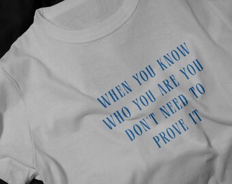 Inspirational Quote T-Shirt | Self-Confidence Statement Tee